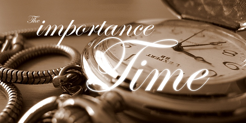 The Importance of Time in Web Design Banner