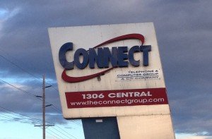 The Connect Group Sign