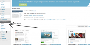 wordpress screenshot