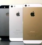 iPhone 5s black white gold