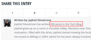 300 blog posts by Jophiel Silvestrone